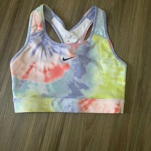 Multicolored Nike Sports Bra